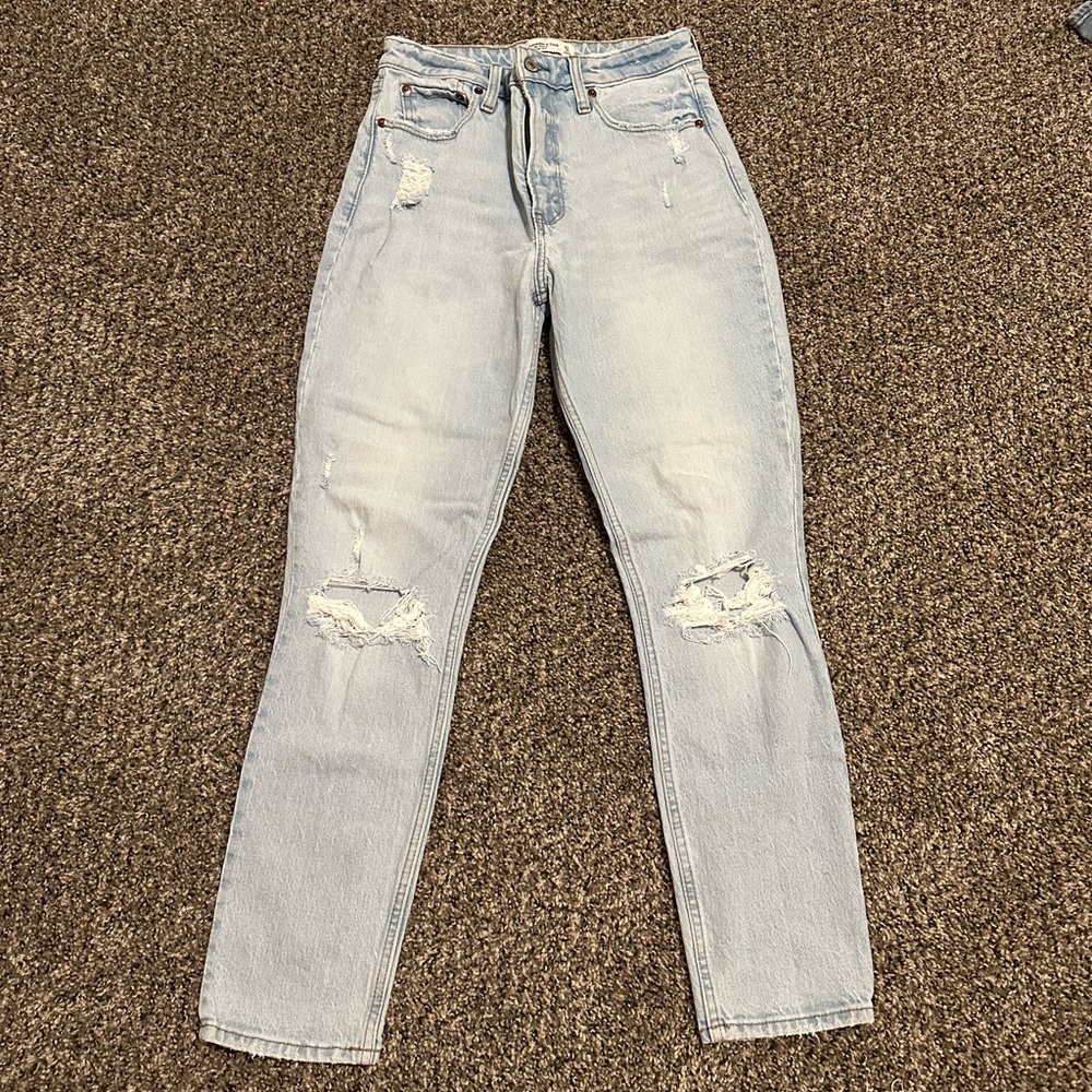 Abercrombie & Fitch skinny high rise curve love jeans